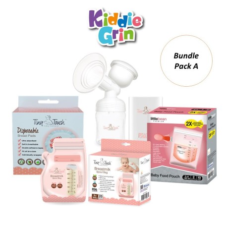 Tiny Touch Intelligent Electric Single Breast Pump Bundle Pack A