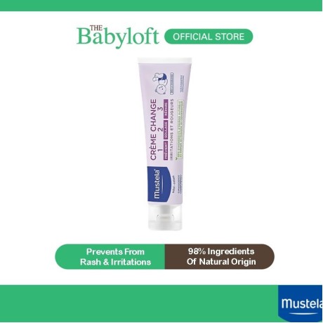 Mustela 123 Vitamin Barrier Cream Kids Diaper Cream: Protects & Repairs Baby Bottom (50ML /100ML)