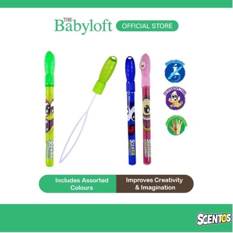 Scentos - Scented Bubble Wand Belon Buih Air Sabun Buih