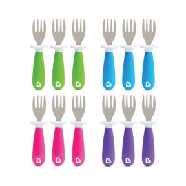 (Dc) Raise 3Pk Toddler Forks (Assorted) - Bb