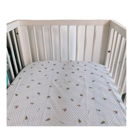 (Dc) Baby Mattress Fitted Sheet (71X132Cm)