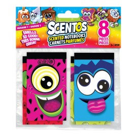 (Dc) Scentos Notebooks Party Pack - Fruit 8Pcs