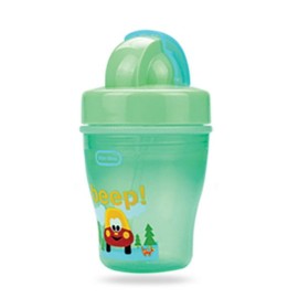Double Straw Cup 150Ml-(Green)