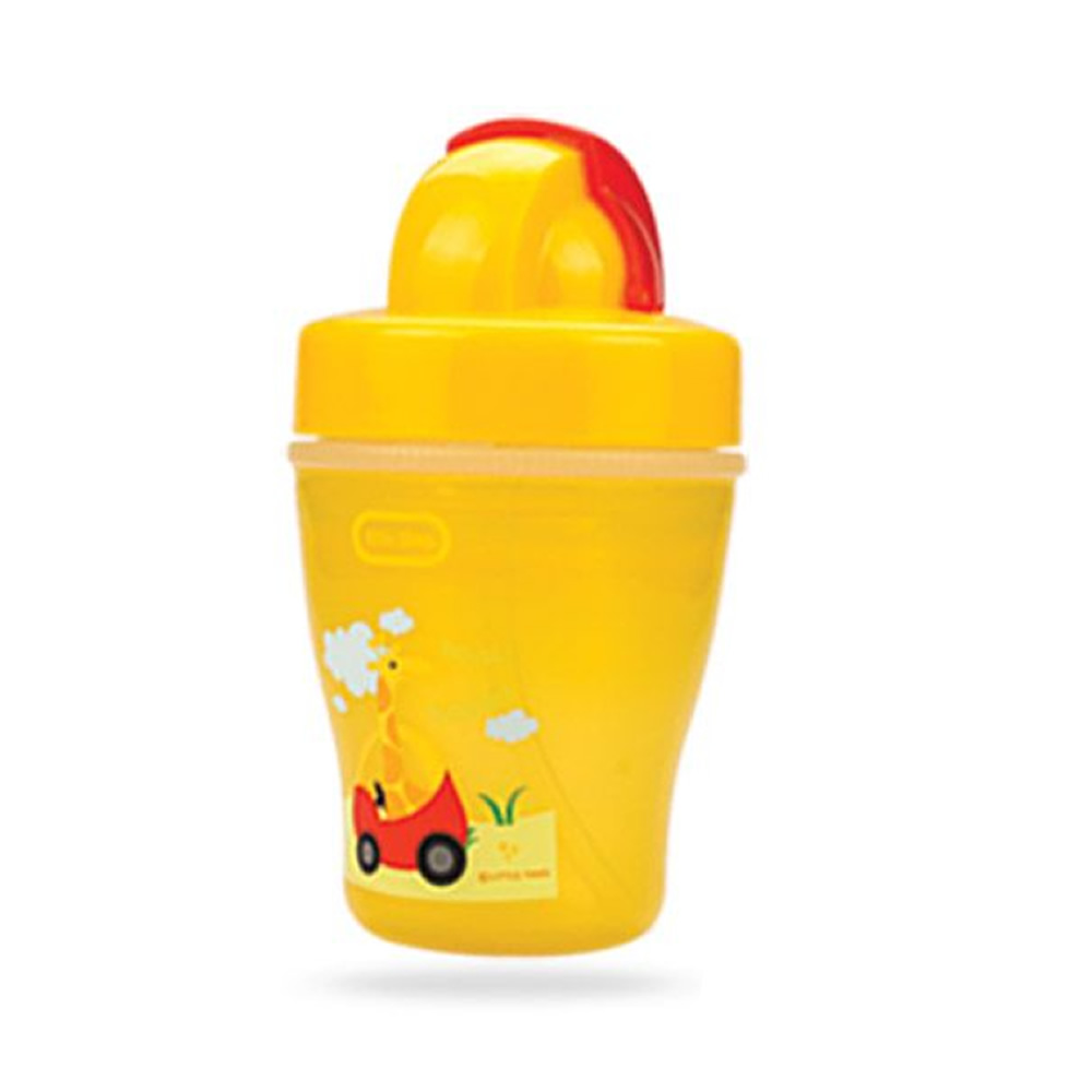 Double Straw Cup 150Ml-(Yellow)