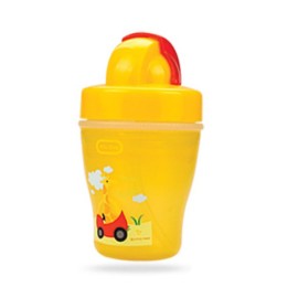 Double Straw Cup 150Ml-(Yellow)