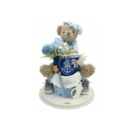 Angeliz Baby Sweet Dream Prince Premium Bear Baby Hamper 13 pcs - Boy