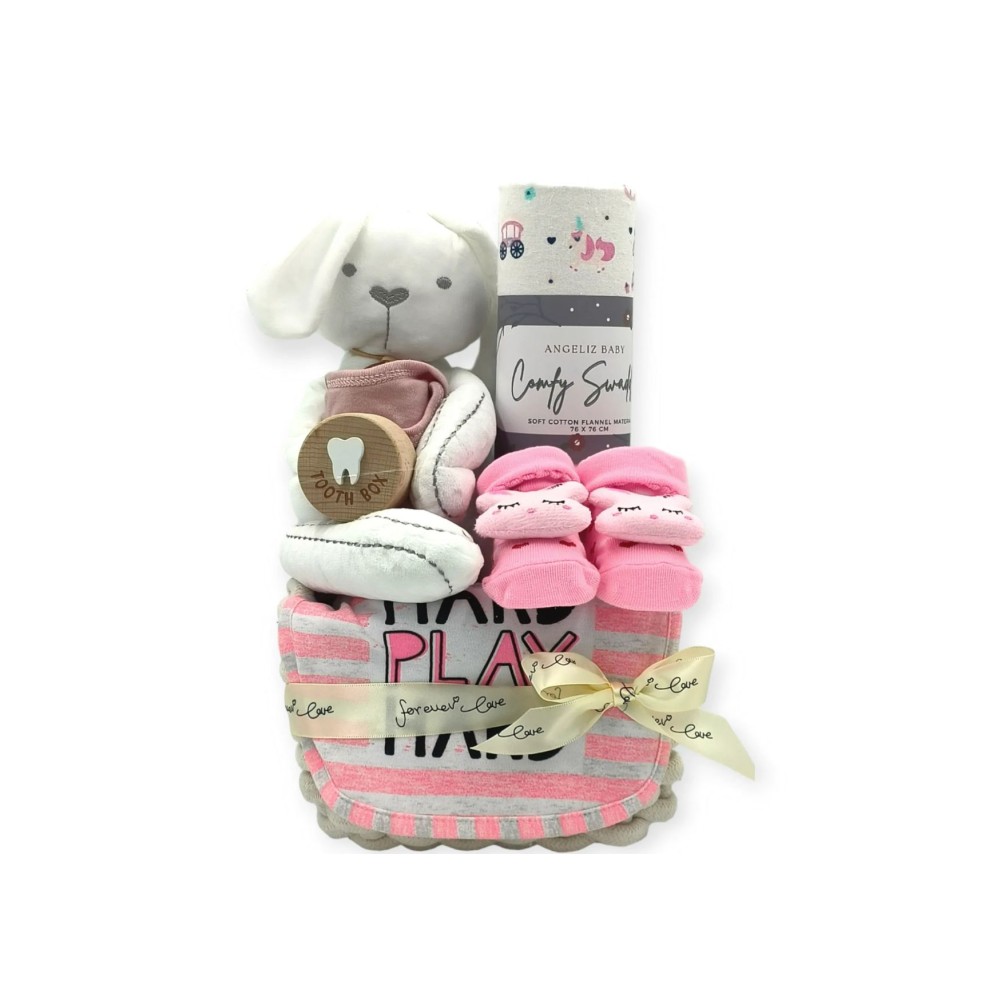 Angeliz Pa&Ma Bunny Toothbox Set - Girl