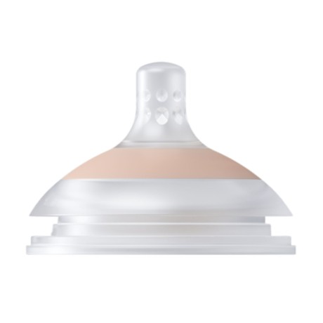 LOVI Dynamic Feeding teat Mammafeel 0m+ MINI 1 pc.