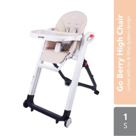 Go Berry Multifunction High Chair-Beige