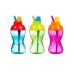 Munchkin-MIGHTY GRIP 10OZ FLIP STRAW CUP - 1PK (ASSORTED)