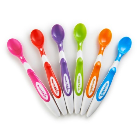 Munchkin-Soft-Tip Infant Spoons - 6pk