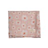 Mils & Key's 70% Bamboo +30% Cotton Swaddles - Rose Pink Daisy