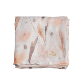 Mils & Key's 70% Bamboo +30% Cotton Swaddles - Meadow