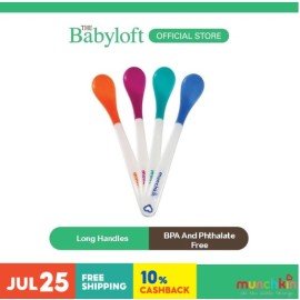 Munchkin White Hot Infant Spoons - 4 Pack