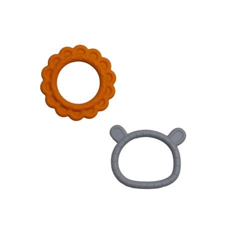 Mils & Key's Animal Teether - Bear | Lion
