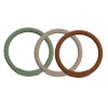 Mils & Key's Bracelet Teether - Clay | Grey | Sage