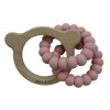 Mils & Key's Bear || Teether - Dusty Pink
