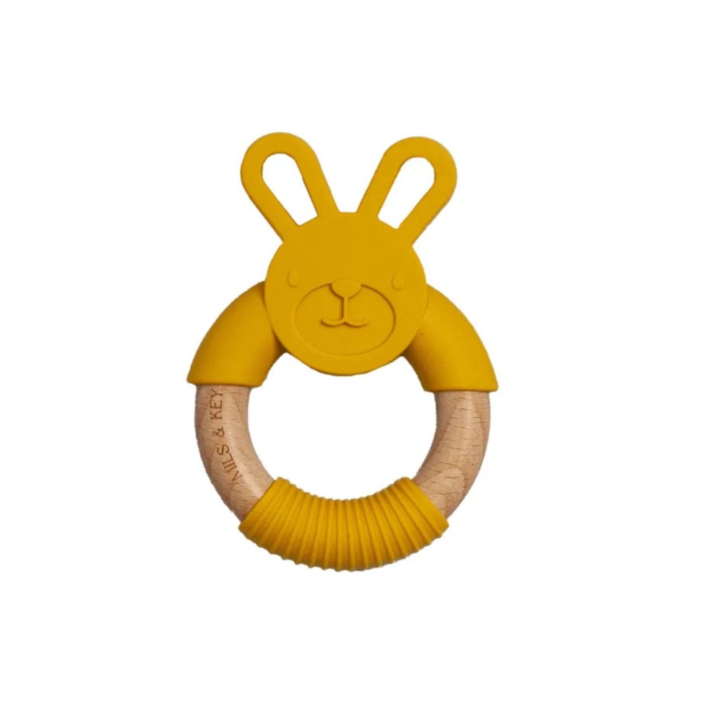 Mils & Key's Bunnie ||  Teethers - Mustard