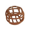 Mils & Key's Geometric Teething Ball - Terracotta