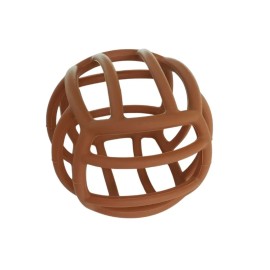 Mils & Key's Geometric Teething Ball - Terracotta