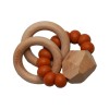 Mils & Key's Noah || Teething Rattle - Speckled BurntOrange