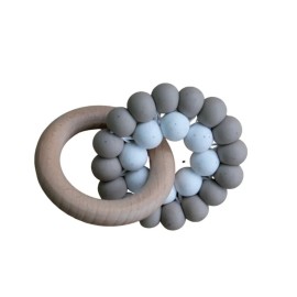 Mils & Key's Soleil  ||   Teethers - Speckled Smoke Grey