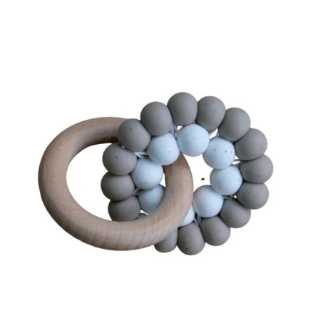 Mils & Key's Soleil  ||   Teethers - Speckled Smoke Grey