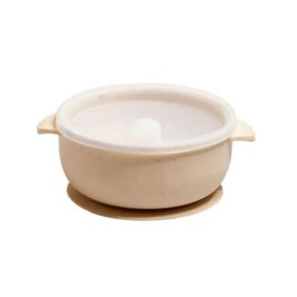 Mils & Key's Speckled   Bowl + Lid - Speckled Cream
