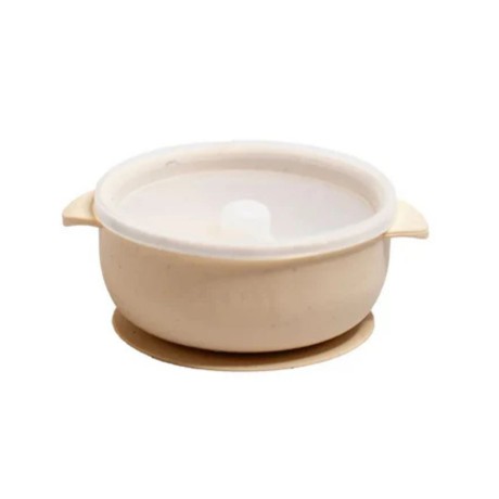 Mils & Key's Speckled   Bowl + Lid - Speckled Cream