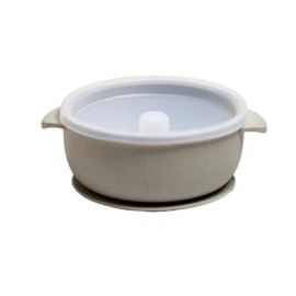 Mils & Key's Speckled   Bowl + Lid - Speckled Sage