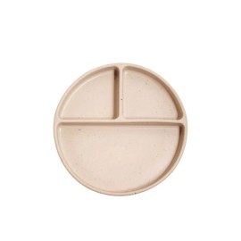 Mils & Key's Divided Plate - Speckled Cream