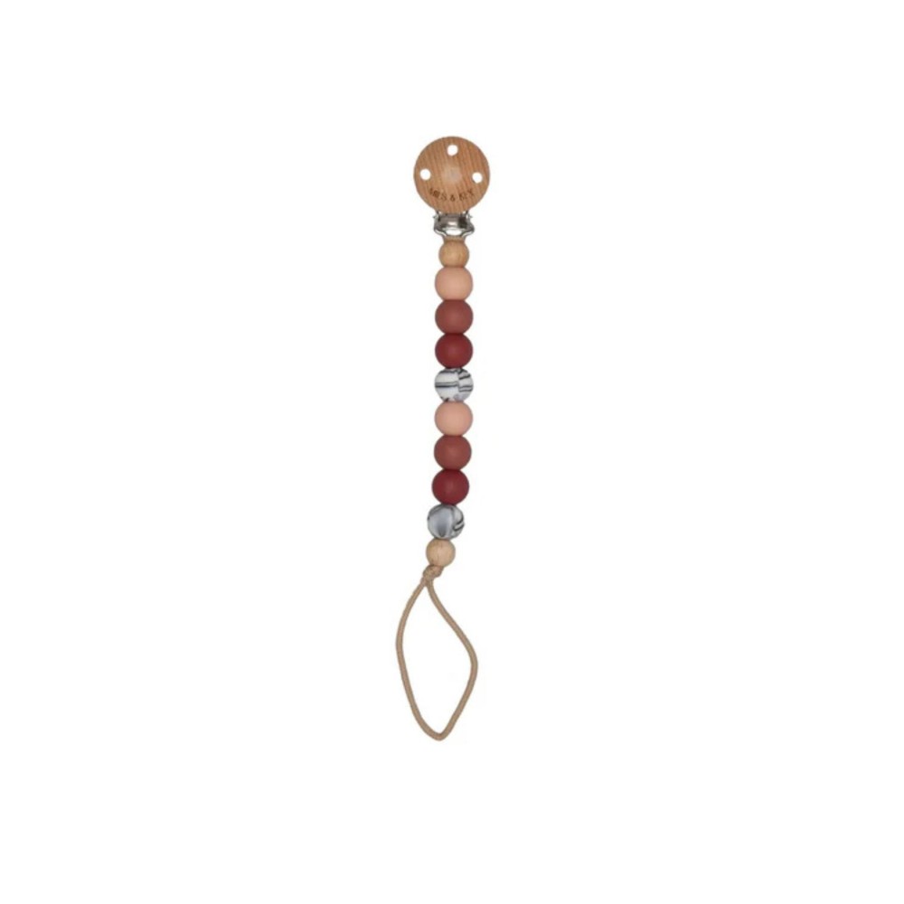 Mils & Key's Lane - Maroon + Dusty Pink