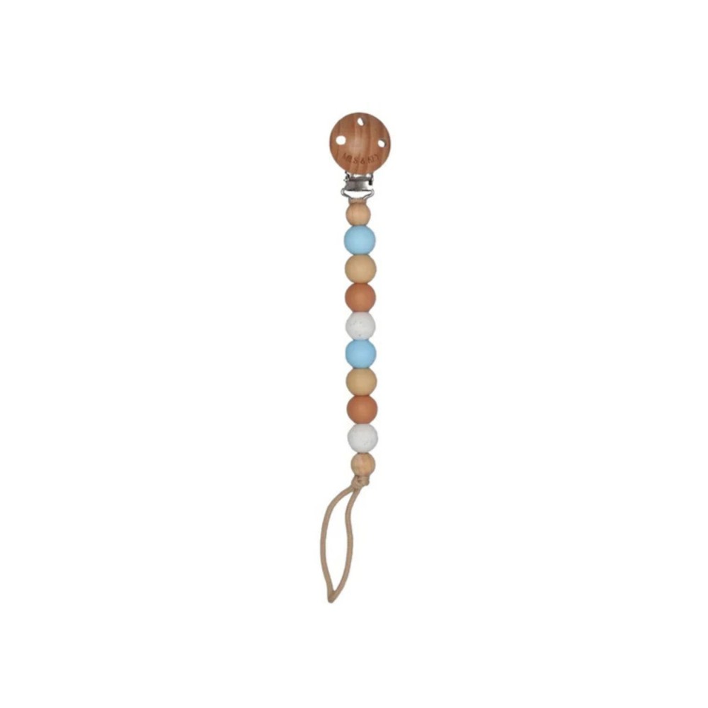 Mils & Key's Lane - Baby Blue + DustyCoral