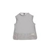 Mils & Key's Mess-Proof Sleeveless Apron/Bib - Speckled Dove Grey