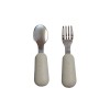 Mils & Key's Speckled Stainless Steel Toddler Cutlery - Speckled Sage