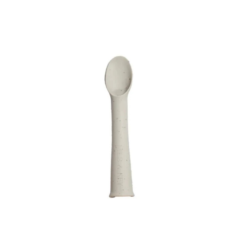 Mils & Key's Speckled Training Spoons - Speckled Dove Grey