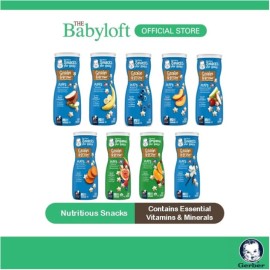 GERBER Snacks for Baby Grain & Grow Puffs Variety Flavours Blueberry