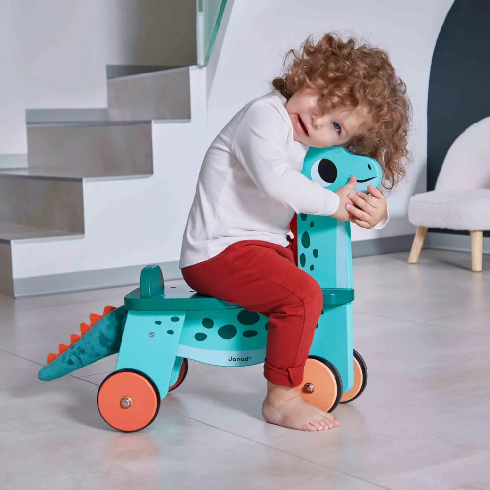 JANOD Dino - Ride On Dino Portosaurus Balance Bike for 12+ Months