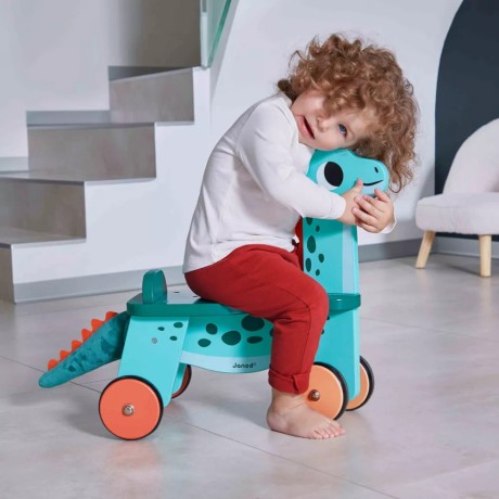 JANOD Dino - Ride On Dino Portosaurus Balance Bike for 12+ Months