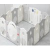 Lucky Baby Smart System™ Flodable Safety Play-Yard Rocket Design-White+Grey 
12+2 (160x160x63cm) R
o
c
k
e
t