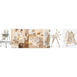 Lucky Baby Viner  2in1 Swing/HighChair Kaki KHAKI
