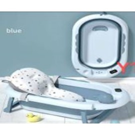 Lucky Baby OALY™ Collapsible Bath Tub W/Thermometer+ Bath Support
82X49X22 CM UMFLOD LARGE
BLUE TUB
+ BLUE NETS