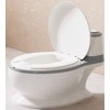 Lucky Baby baby potty with flash sound for PVC seat (GREY) 