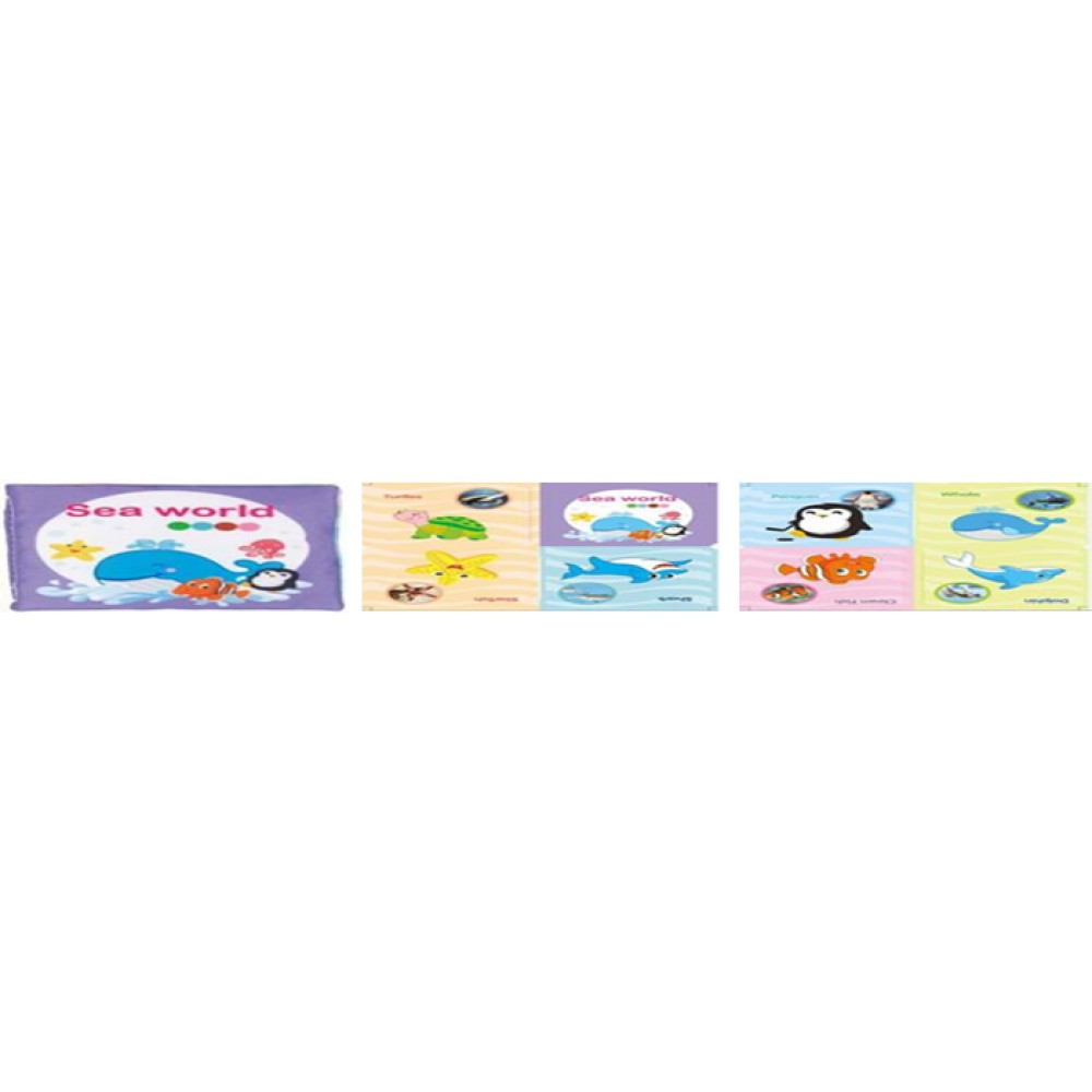 Lucky Baby English Sea World Book Size : 11x11 cm  SEA WORLD