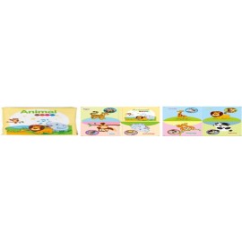 Lucky Baby English Animal Cloth Book Size : 11x11 cm  ANIMAL