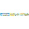 Lucky Baby English Transportion Cloth Book Size : 11x11 cm  TRANSPORT