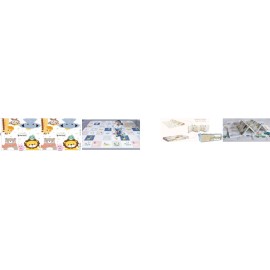 Lucky Baby  Tell-Me-A-Story™ Educative XPE foldable Mats 1.5mX2.0mX10mm 1.5mX2.0mX10mm