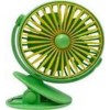 Lucky Baby FAN W/LIGHT, 3 SPEED 360° ROTATE 
Material : ABS, Battery: 500m1, USB
Size: 12.2x8.3x13.5cm Green
绿