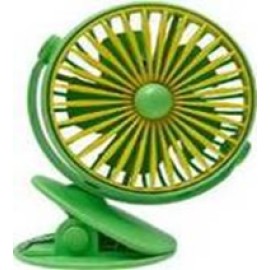 Lucky Baby FAN W/LIGHT, 3 SPEED 360° ROTATE 
Material : ABS, Battery: 500m1, USB
Size: 12.2x8.3x13.5cm Green
绿