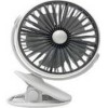 Lucky Baby FAN W/LIGHT, 3 SPEED 360° ROTATE 
Material : ABS, Battery: 500m1, USB
Size: 12.2x8.3x13.5cm White
白